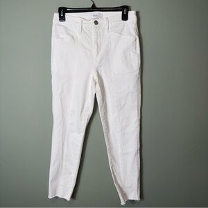 Skinnygirl Jeans Women’s White Reagan‎ Seamed Skinny Jeans Size 29/8